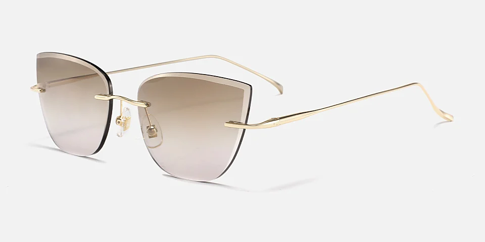 Tecton gold   Metal  Sunglasses
