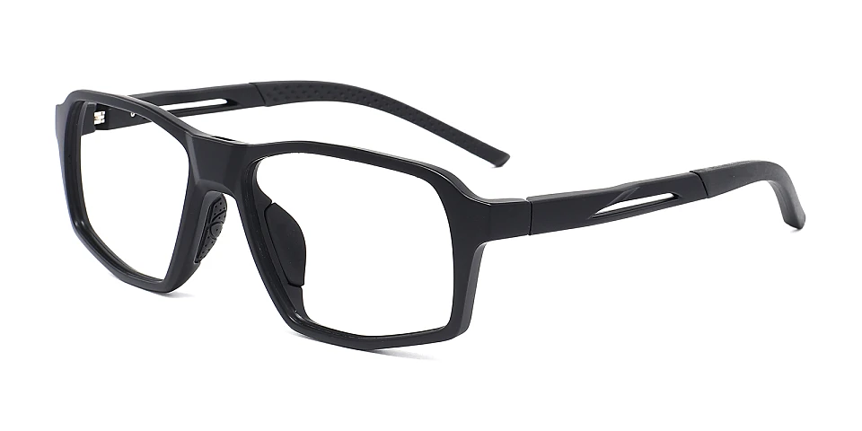 Basil black yellow   Plastic  Eyeglasses