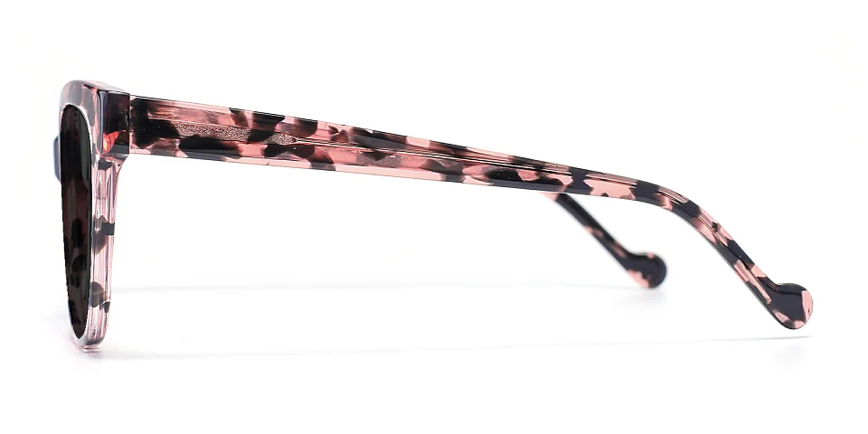 Kisa pink tortoise   Plastic  Sunglasses