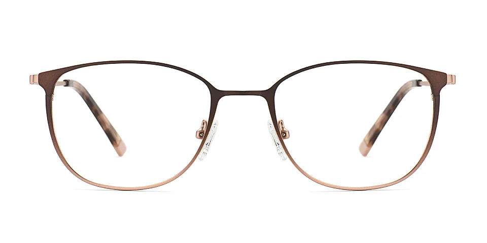 Wren brown pink   Titanium  Eyeglasses