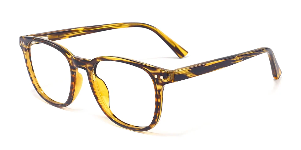 Helix warm tortoise   Plastic  Eyeglasses