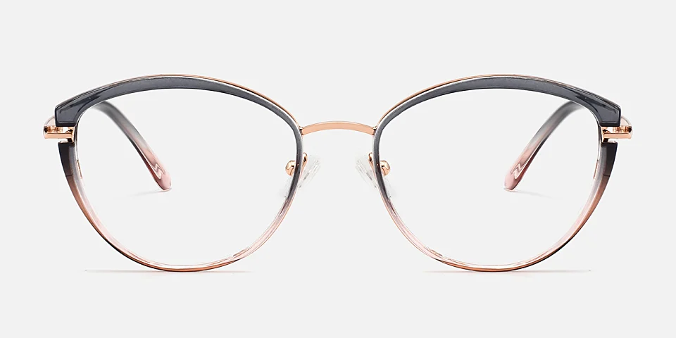 Saga grey pink   Plastic  Eyeglasses