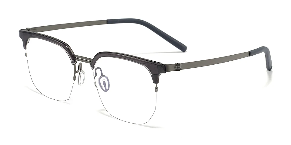 Leo grey   Plastic  Eyeglasses