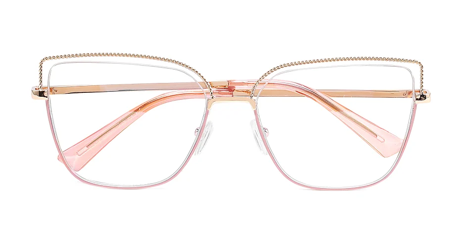 Loes pink gold   Metal  Eyeglasses