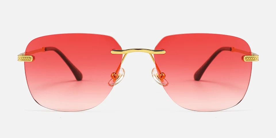 Saskia gradient pink   Metal  Sunglasses