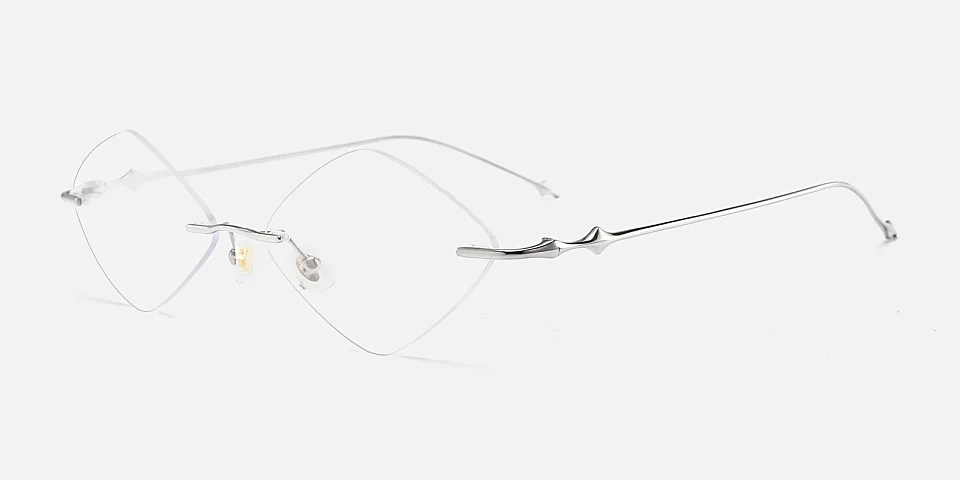 Carys silver   Titanium  Eyeglasses