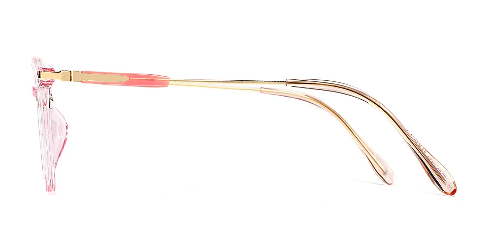 Juli clear pink   TR90  Eyeglasses