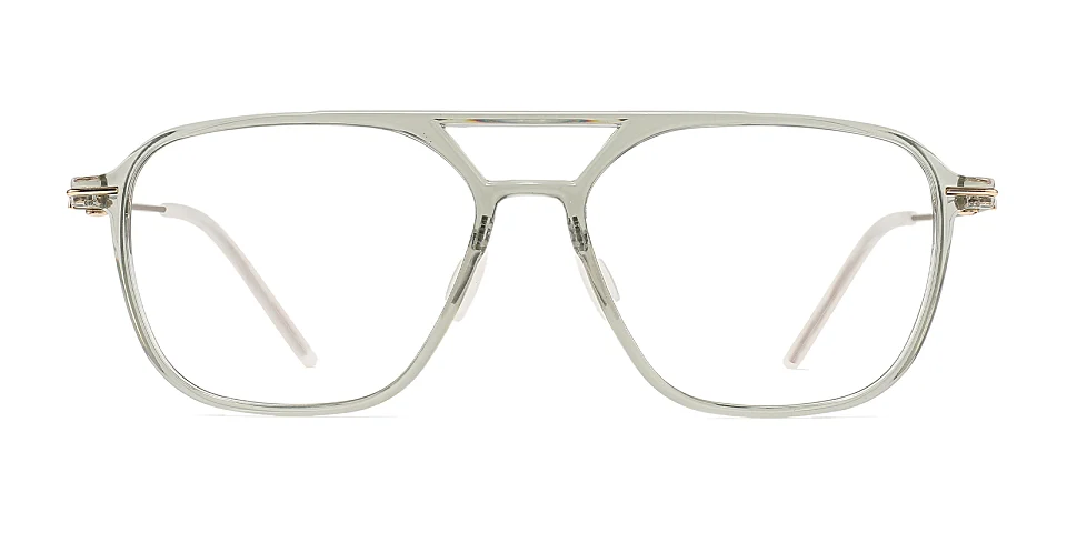 Heimann clear green   Plastic  Eyeglasses