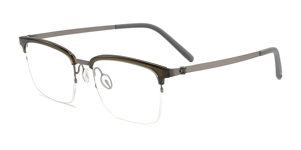 Hatem brown gun   Plastic  Eyeglasses