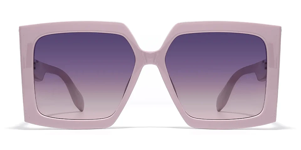 Jelly pink   Plastic  Sunglasses