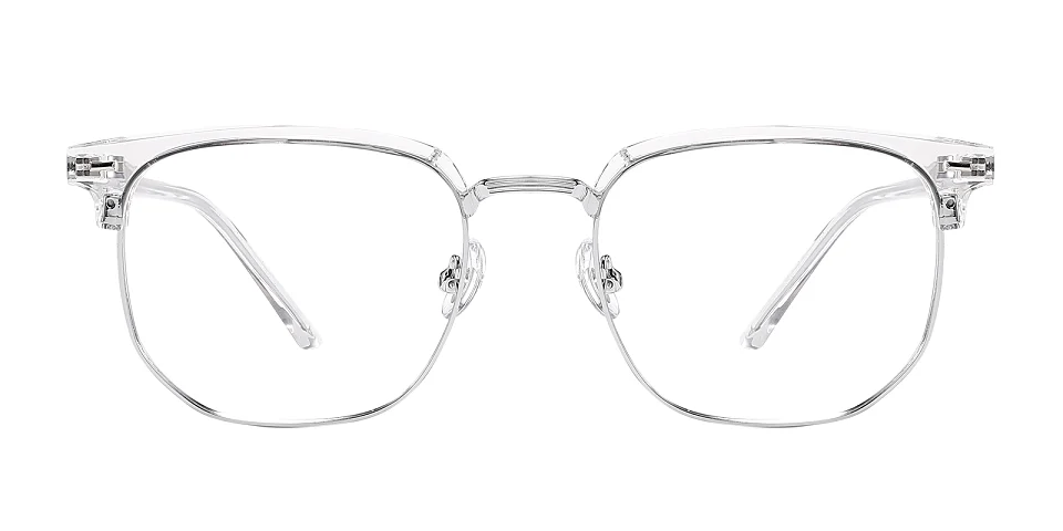 Aviva clear silver   Plastic  Eyeglasses
