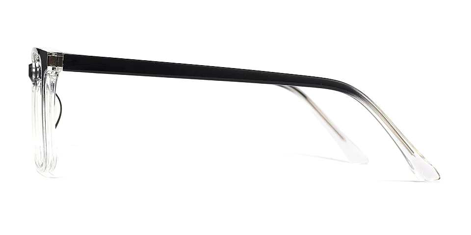 Lance black clear   Plastic  Eyeglasses