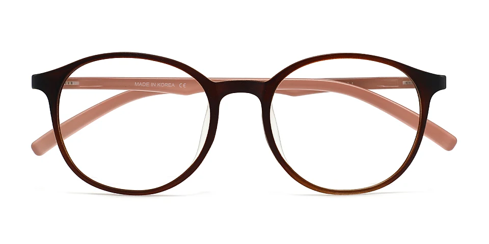 Mika brown pink   Plastic  Eyeglasses