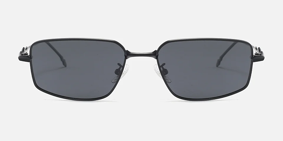 Corallium black   Metal  Sunglasses