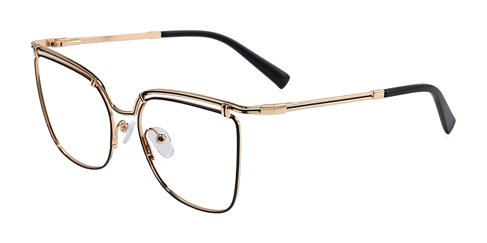 Dafne black   Metal  Eyeglasses