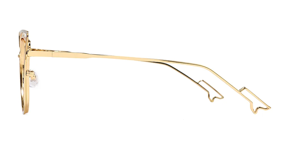 Romy grey   Metal  Eyeglasses