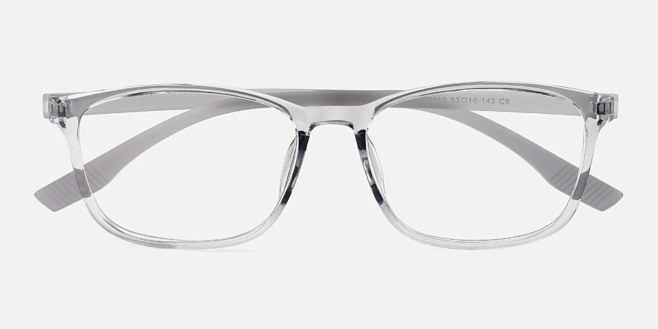 Leigh grey   Plastic  Eyeglasses