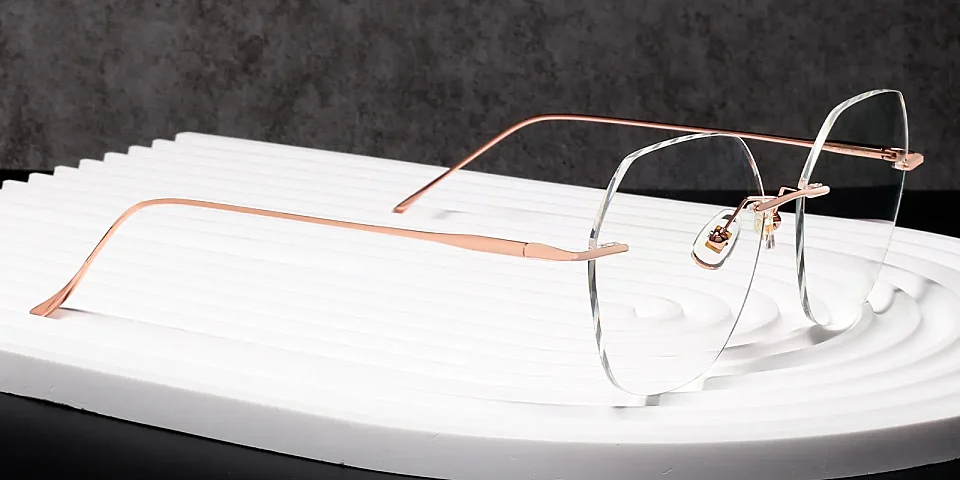 Talin rose gold   Titanium  Eyeglasses