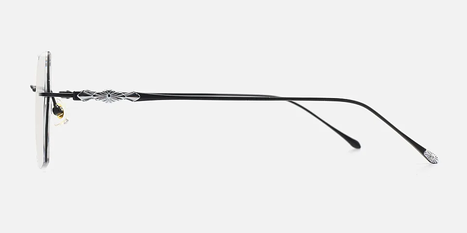 Bronte black   Titanium  Eyeglasses