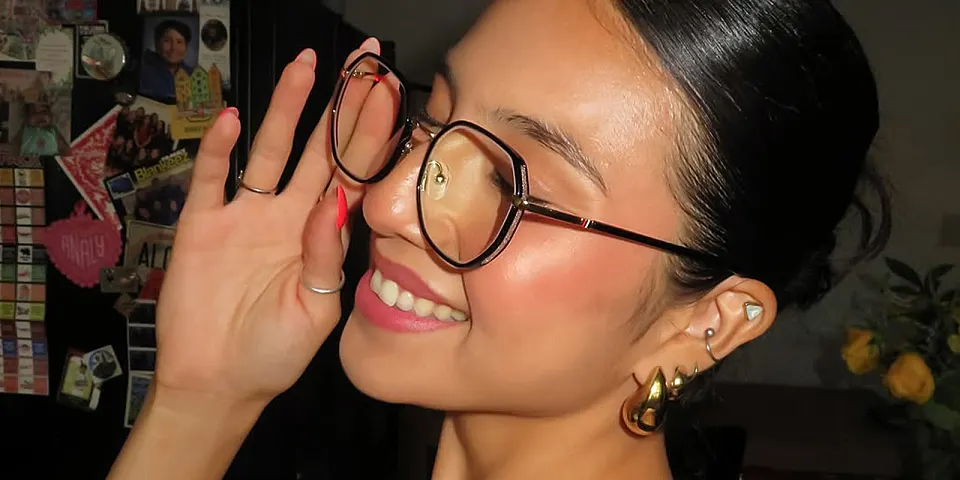 Lovely black   Plastic  Eyeglasses