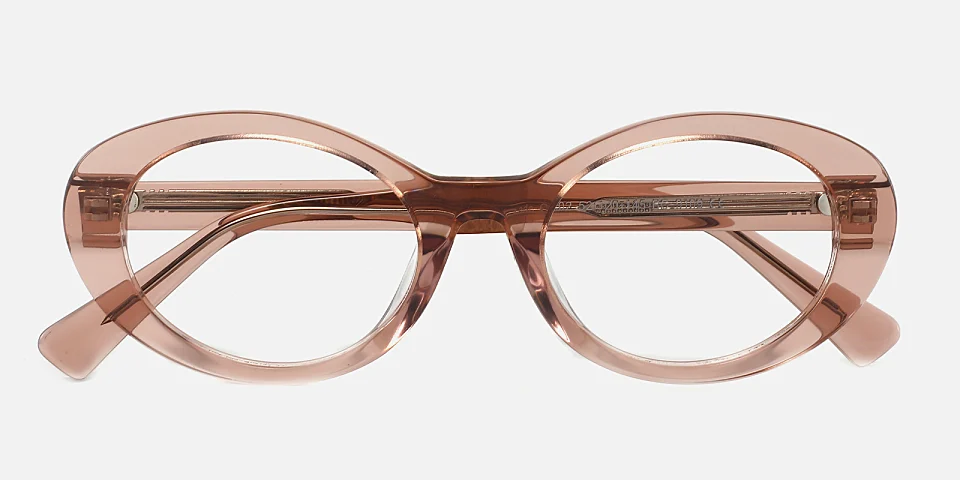 Tillie pink   Plastic  Eyeglasses
