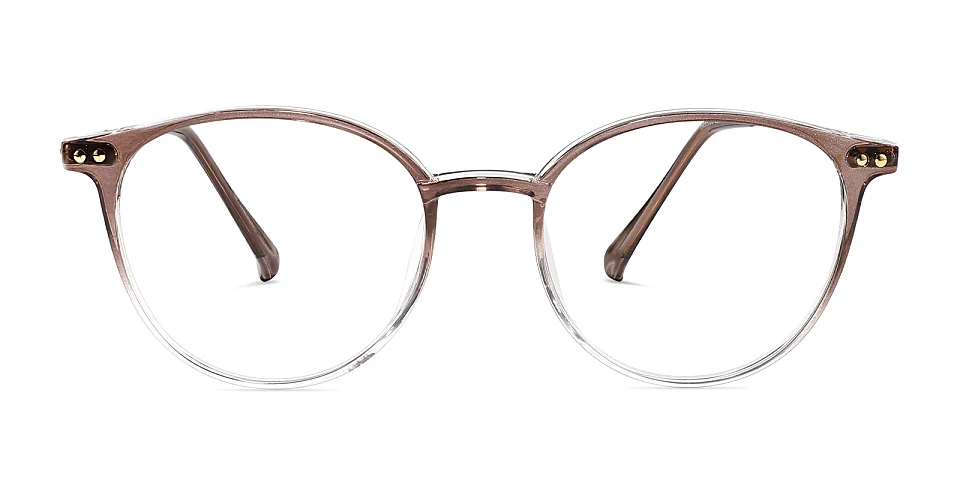 Leona purple clear   Plastic  Eyeglasses