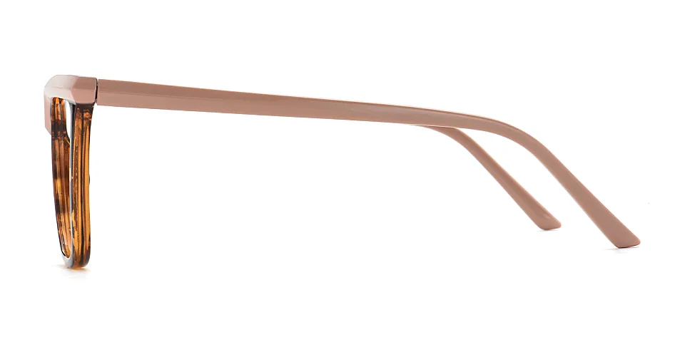 Rylan pink warm tortoise   Plastic  Eyeglasses