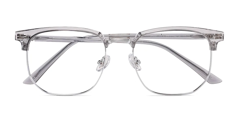 Aviva grey silver   Plastic  Eyeglasses