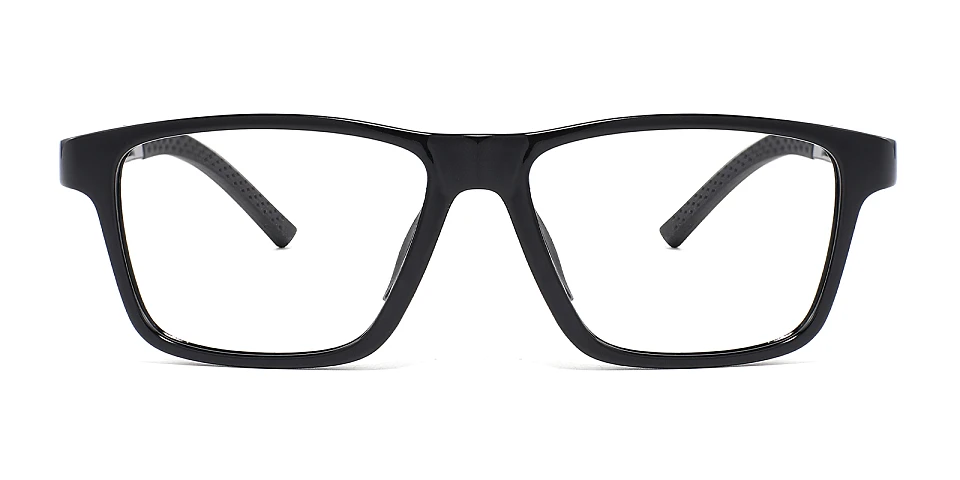 Amos black   Plastic  Eyeglasses