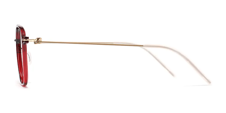 Heimann red   Plastic  Eyeglasses