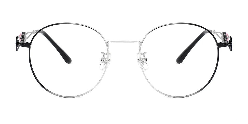Dana black silver   Metal  Eyeglasses