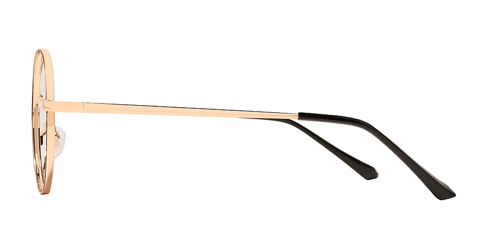 Ransey black gold   Metal  Eyeglasses