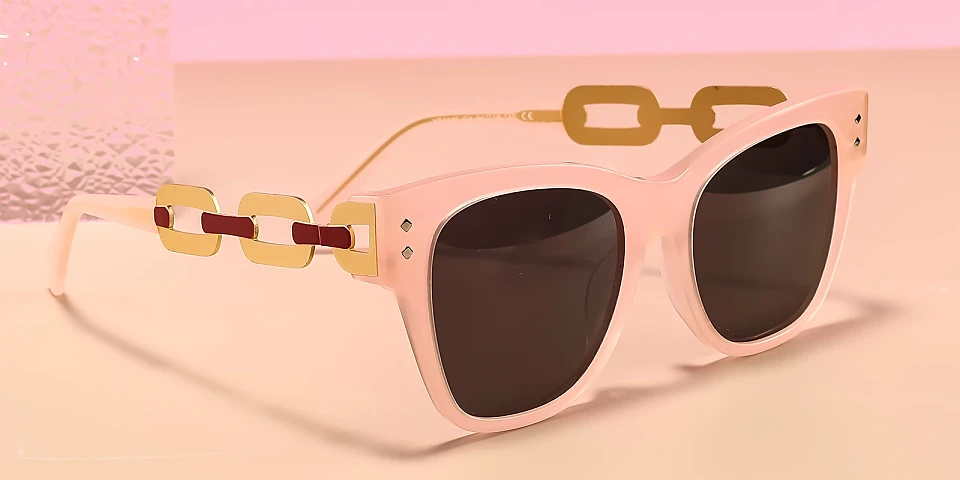 Aella pink   Acetate  Sunglasses