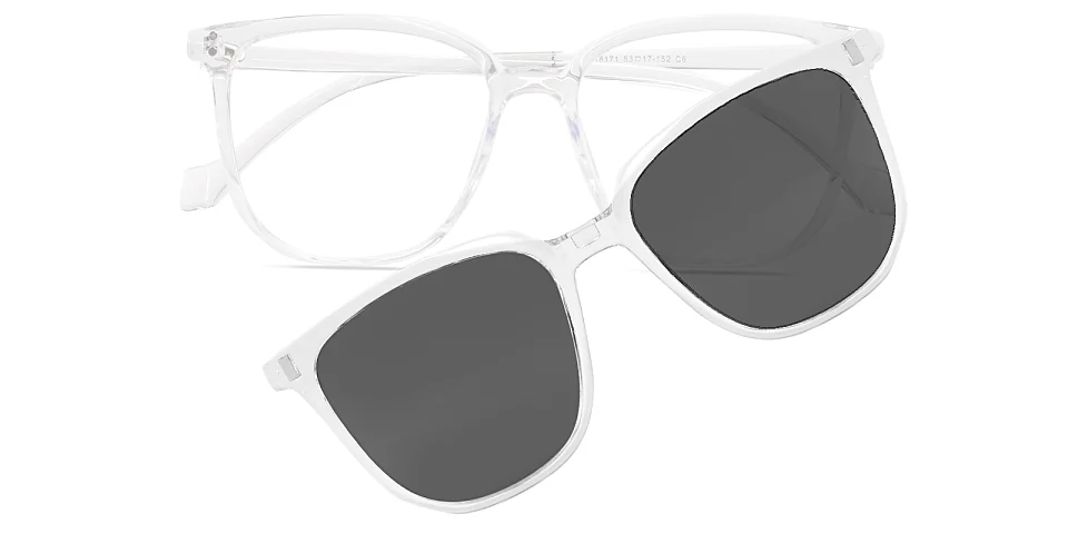 Wilde clear   Plastic  Eyeglasses