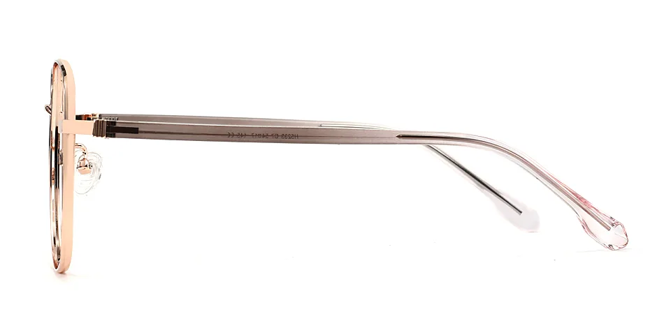 Calla grey pink   Metal  Eyeglasses