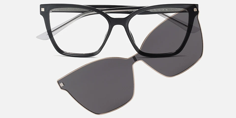 Nadia black   Plastic  Eyeglasses