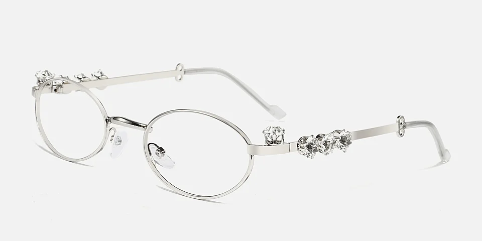 Maisie silver   Metal  Eyeglasses