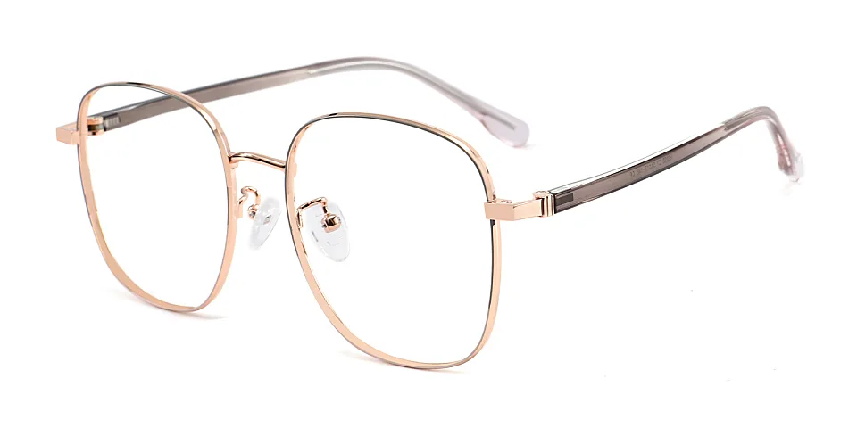 Calla grey pink   Metal  Eyeglasses