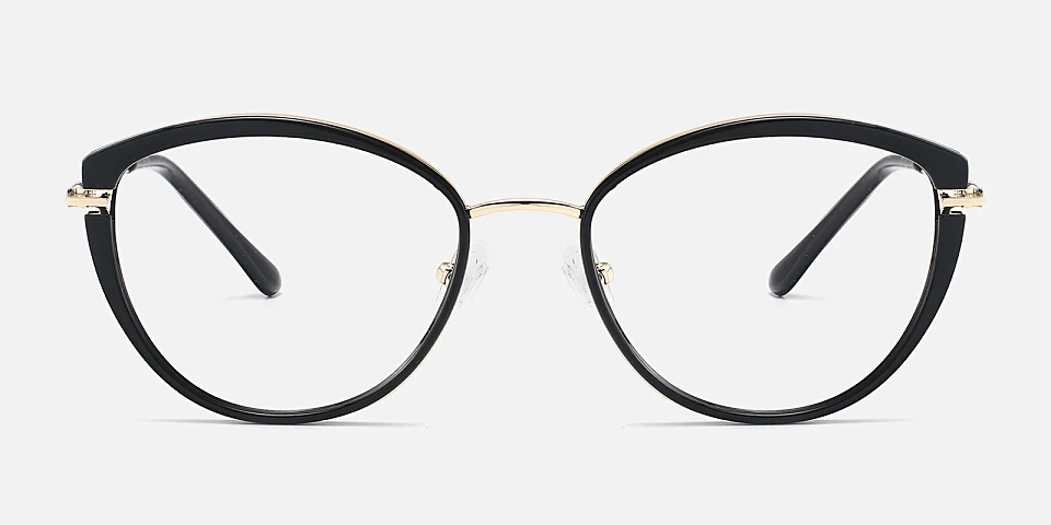 Saga black   Plastic  Eyeglasses