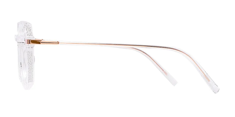 Katelin clear   Plastic  Eyeglasses