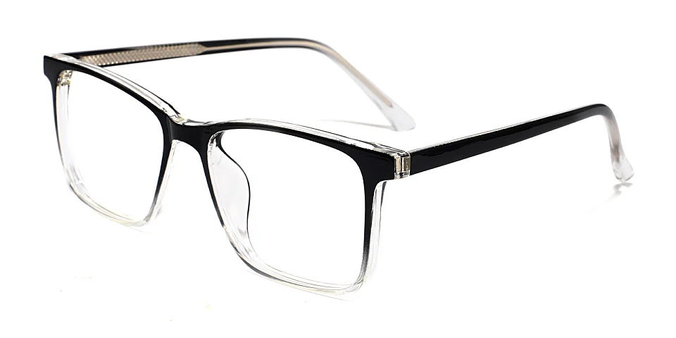 Lance black clear   Plastic  Eyeglasses