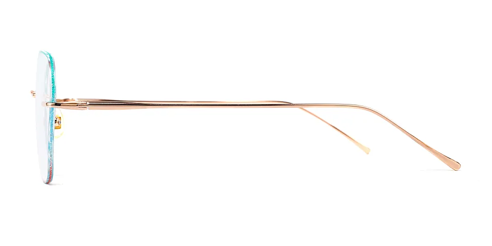 Julissa green pink   Titanium  Eyeglasses