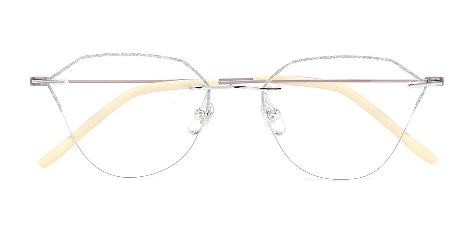 Haelia silver   Titanium  Eyeglasses