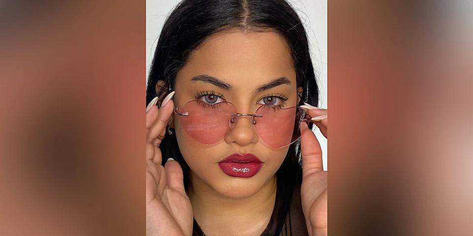 Loving rose gold   Metal  Sunglasses