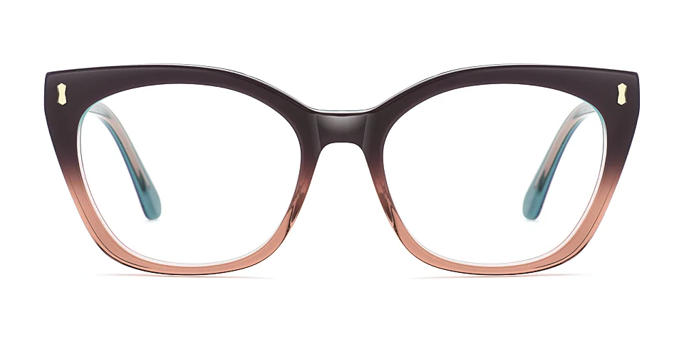 Honor purple brown   Acetate  Eyeglasses