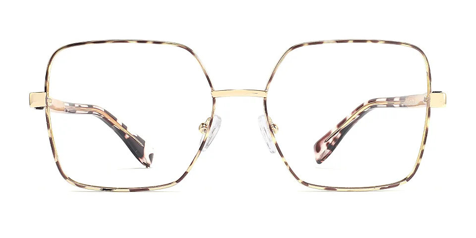 Nannie warm tortoise   Metal  Eyeglasses
