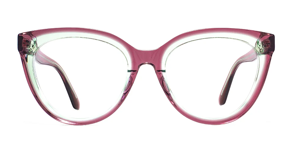 Aun purple mint green   Acetate  Eyeglasses