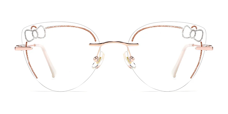 Jeyne rose gold silver   Metal  Eyeglasses