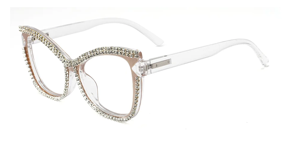 Seraphina brown   Plastic  Eyeglasses