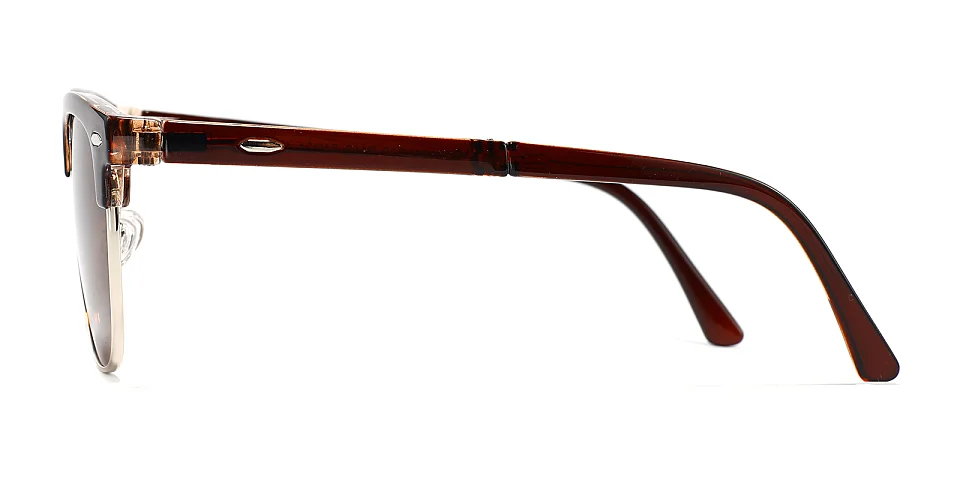 Sutton brown silver   TR90  Sunglasses